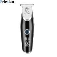 low noise  strong powercordless  LED hair clipper   hair trimmer